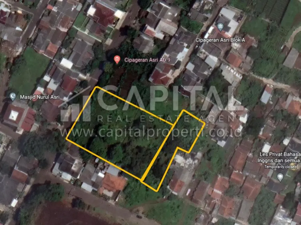 Jual tanah/kavling di Cipageran Asri Cimahi | iklanova.com
