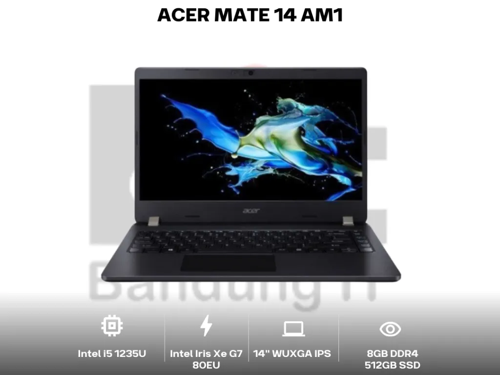 Acer Mate 14 AM1 Core i5 1235U 8GB 512GB 14" WUXGA IPS | iklanova.com