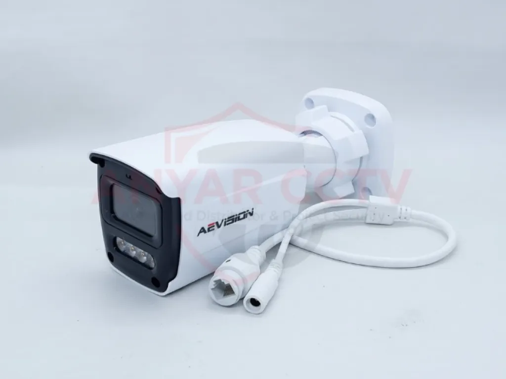 AEVISION IP Camera Bullet 5MP Audio + ColorVu POE Outdoor | iklanova.com