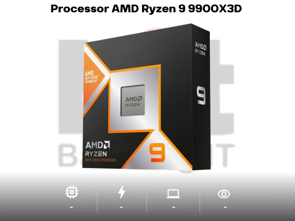 AMD Ryzen 9 9900X3D AM5 12 Cores 24 Threads | iklanova.com