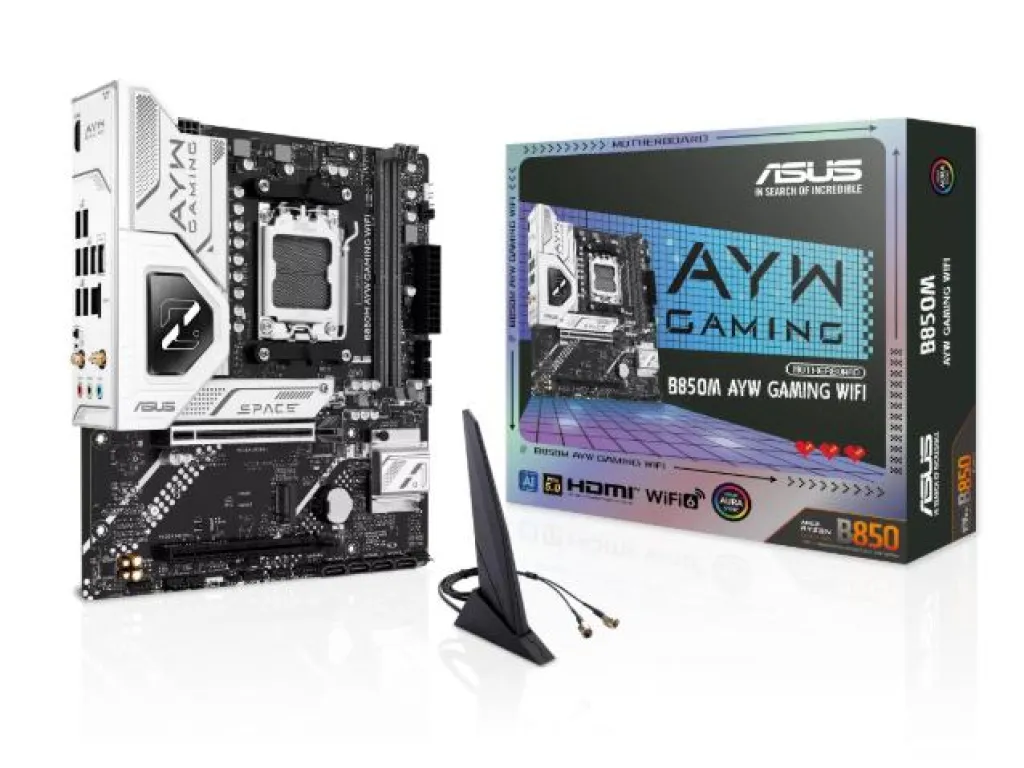 ASUS B850M AYW GAMING WIFI AMD AM5 Motherboard | iklanova.com