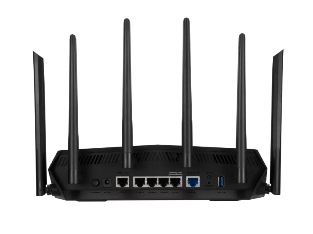 ASUS TUF-AX6000 TUF Gaming AX6000 Dual Band WiFi 6 Gaming Router | iklanova.com