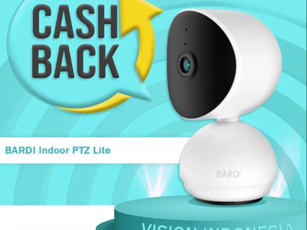 BARDI IP Camera CCTV Indoor PTZ Lite Version - New Produk | iklanova.com