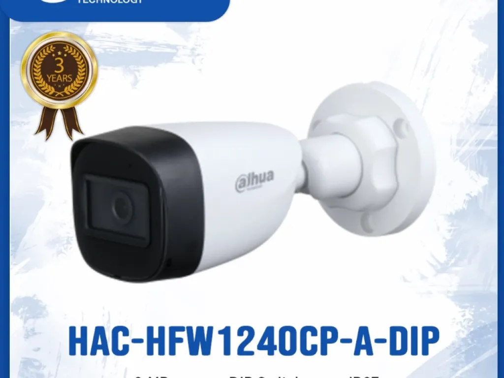 CAMERA DAHUA AUDIO BUILD IN MIC 1080P HAC-HFW1240CP-A-DIP | iklanova.com