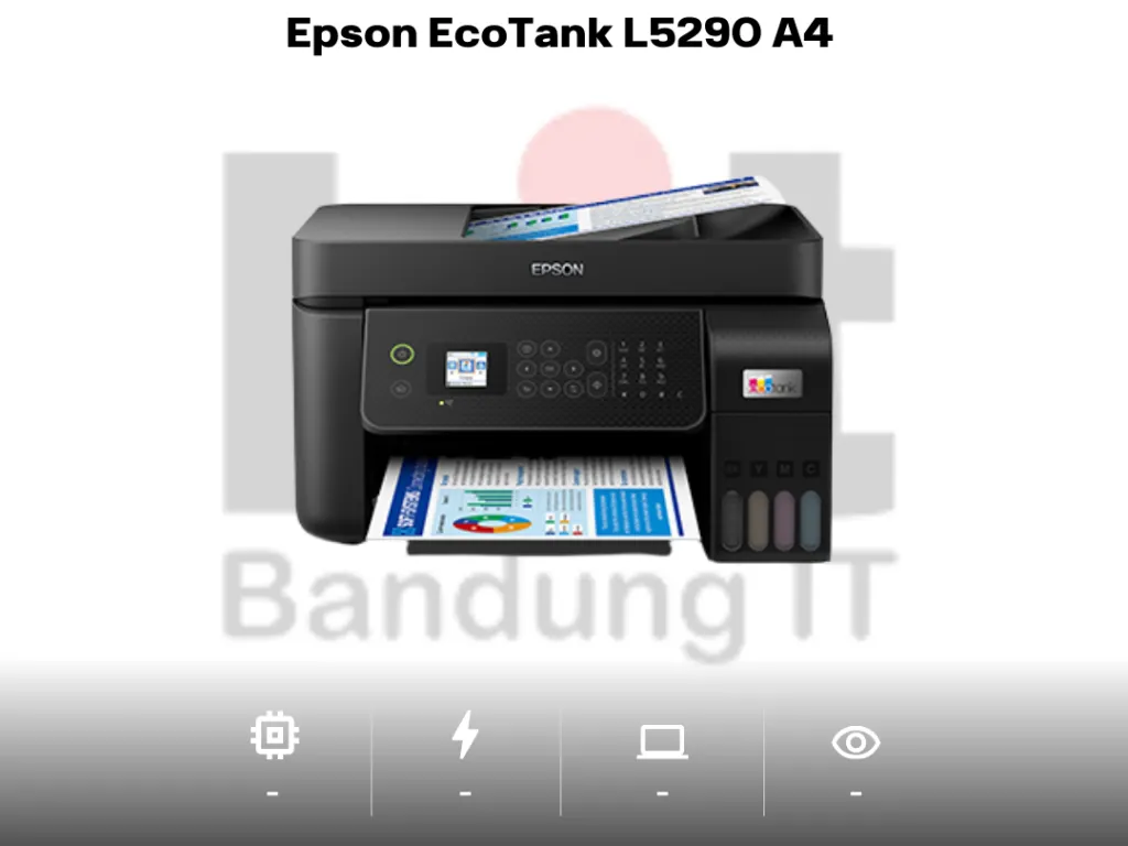 Epson EcoTank L5290 A4 Wi-Fi All-in-One Ink Tank Printer with ADF | iklanova.com