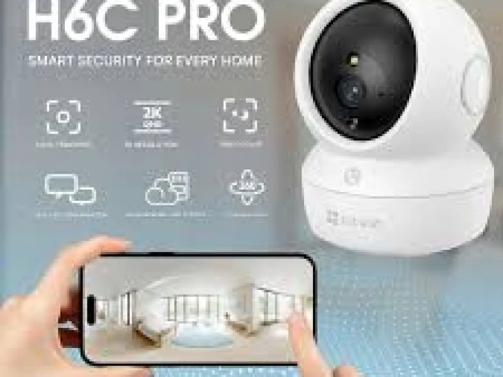 EZVIZ H6C PRO 3MP - Smart Color Night Vision Pan & Tilt Two Way Audio | iklanova.com