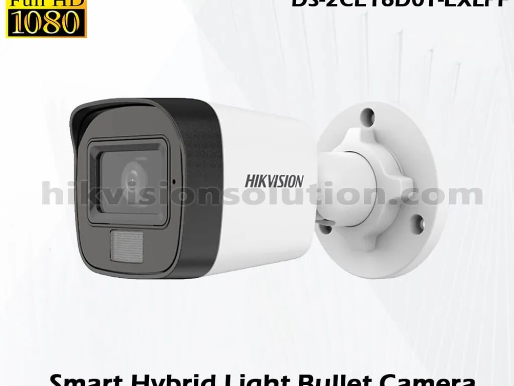 HIKVISION DS-2CE16D0T-EXLPF 2MP Dual Light Fixed Mini Bullet Camera | iklanova.com