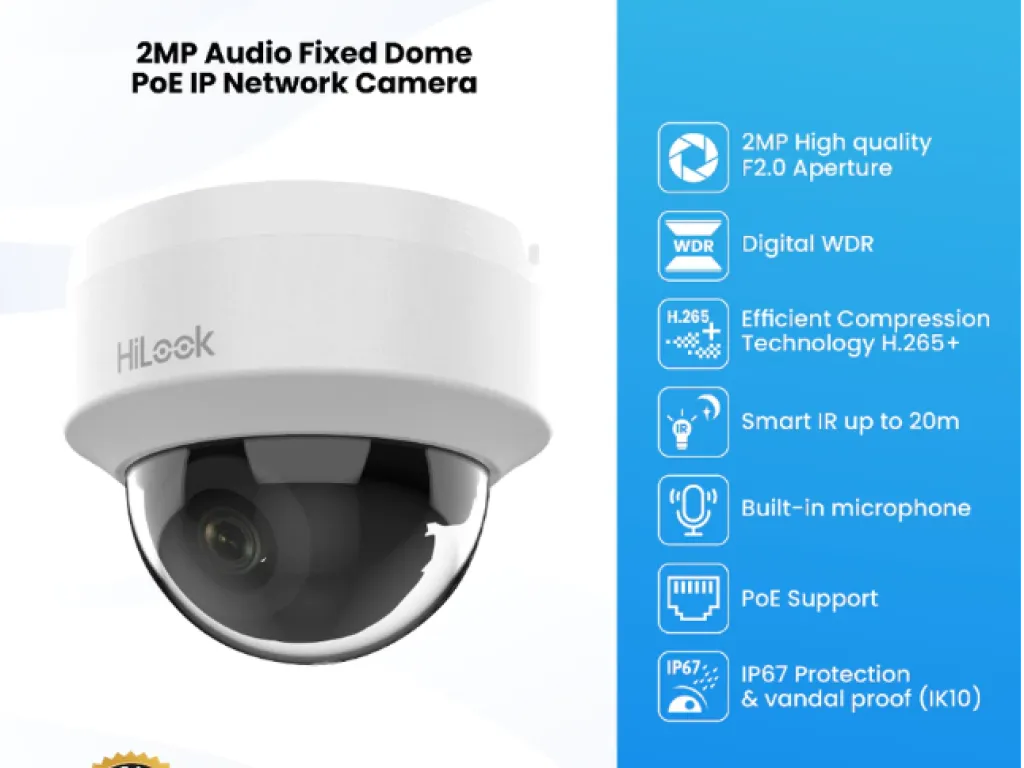 HILOOK CAMERA CCTV HD 1080P THC-B120-PC / Garansi 2 Tahun | iklanova.com
