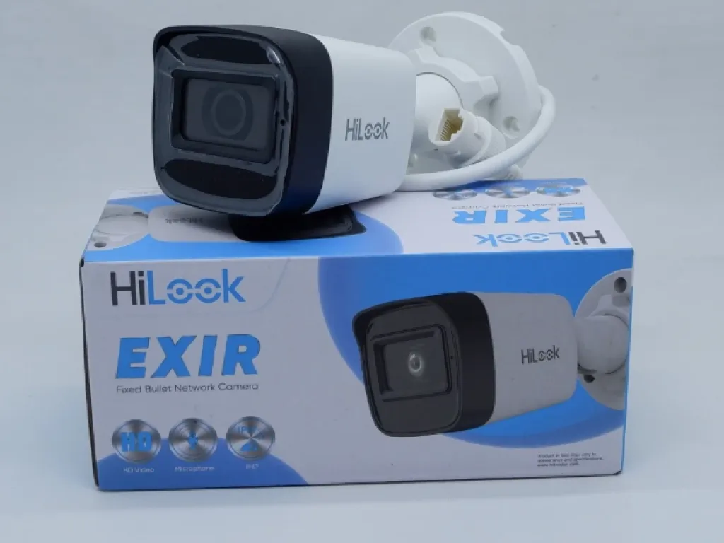 HILOOK IPC-B120HA-LUC 2MP Smart Hybrid Light Fixed Bullet Audio IP Camera | iklanova.com