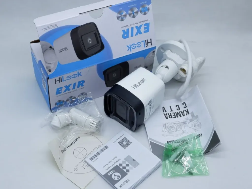 HILOOK IPC-B120HA-LUC 2MP Smart Hybrid Light Fixed Bullet Audio IP Camera | iklanova.com
