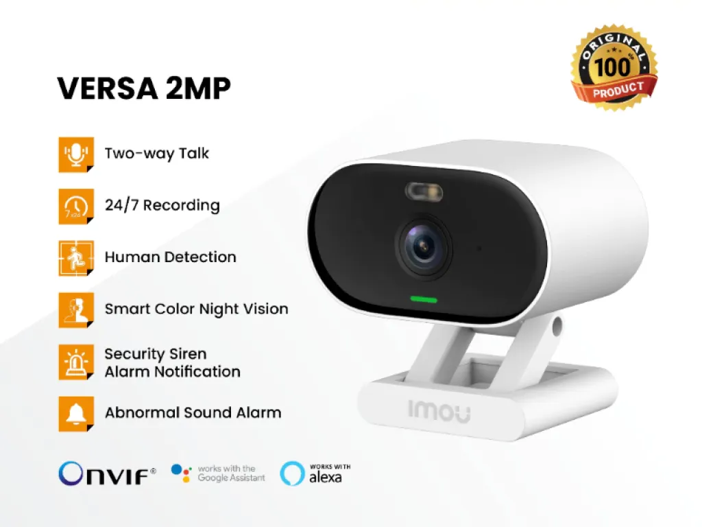 IMOU VERSA 2MP 1080P H.265 TWO TALK AUDIO - MOTION / HUMAN DETECTION | iklanova.com