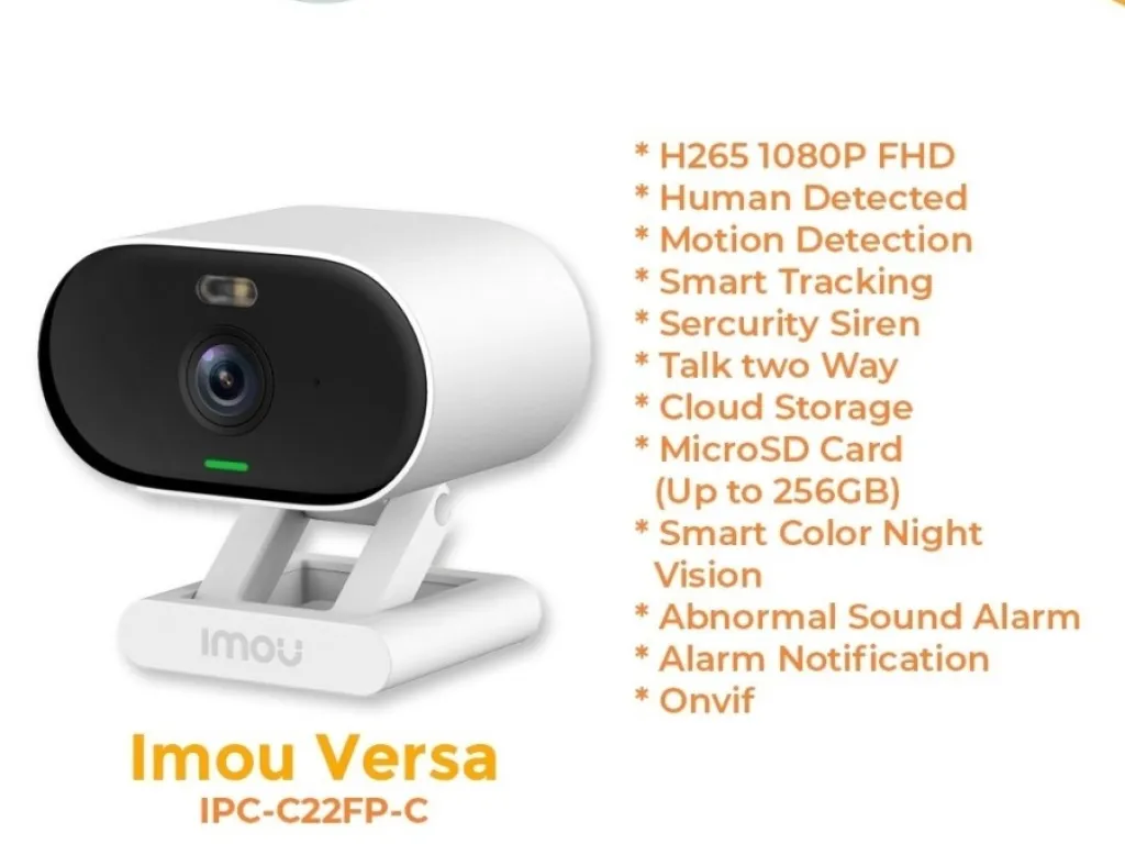 IMOU VERSA 2MP 1080P H.265 TWO TALK AUDIO - MOTION / HUMAN DETECTION | iklanova.com