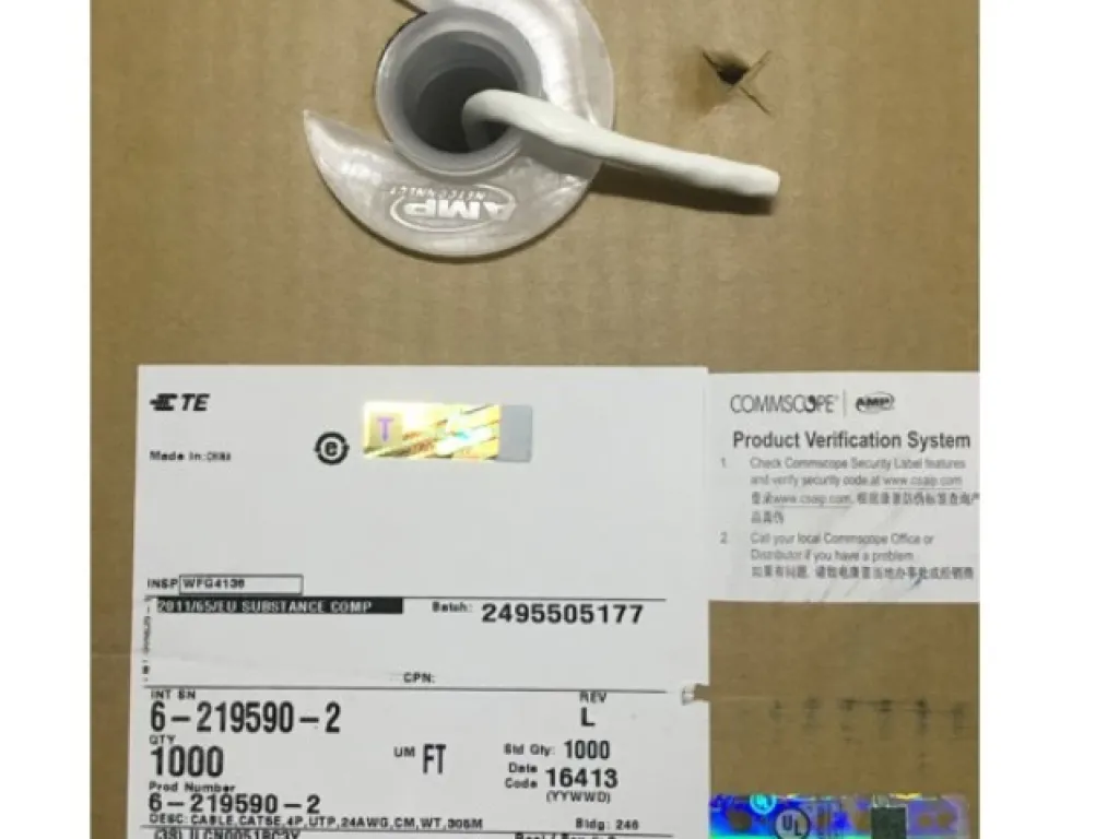 Kabel Commscope CAT5E Original (1000Feet) 305Meter | iklanova.com