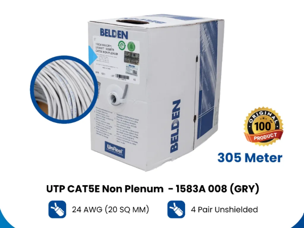 KABEL LAN BELDEN CAT5 / CAT 5 / CAT5E / CAT 5 E ORIGINAL 100% | iklanova.com