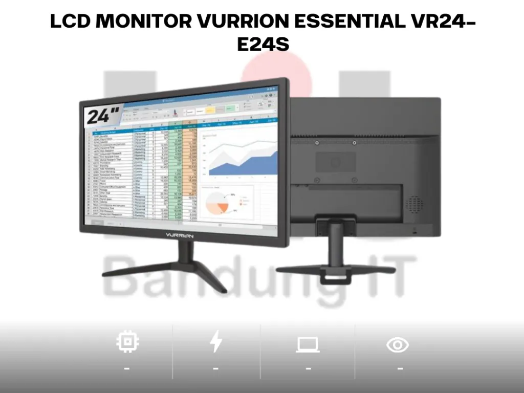LCD MONITOR VURRION ESSENTIAL VR24-E24S 24"inch Garansi Resmi 2 Tahun | iklanova.com