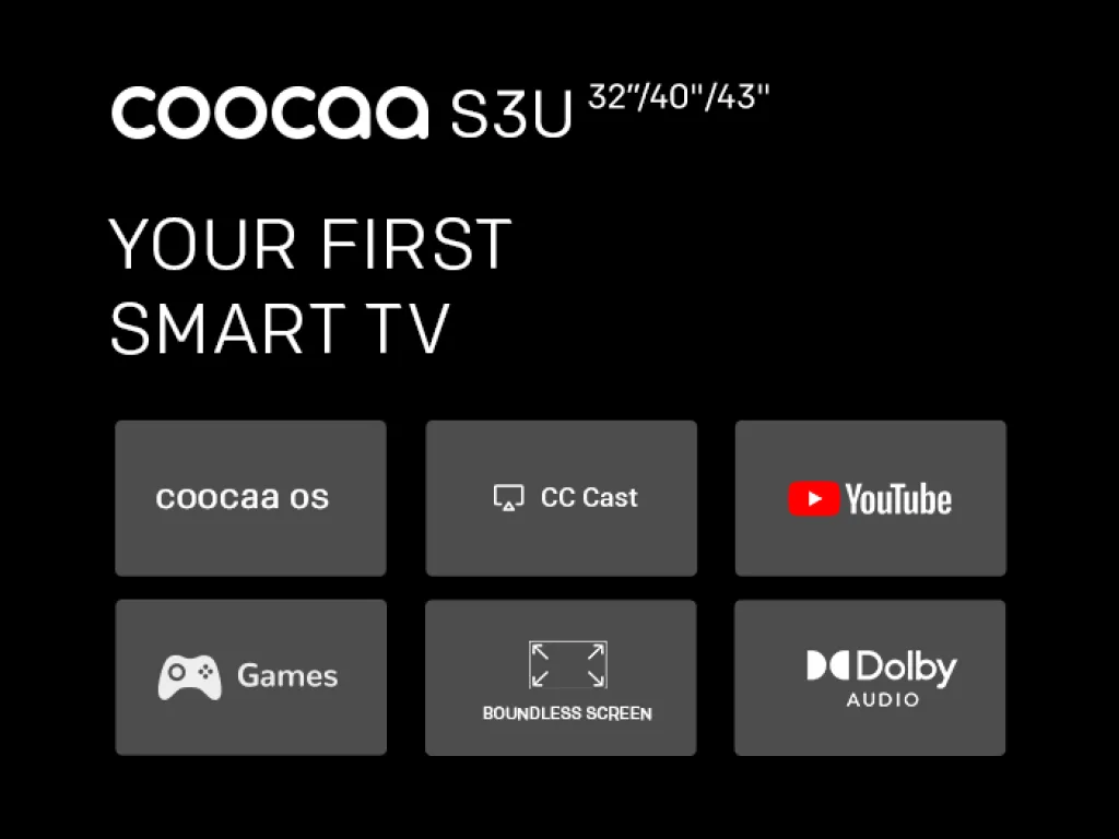 Led Tv Coocaa 32S3U Hd ready Smart Tv Youtube | iklanova.com