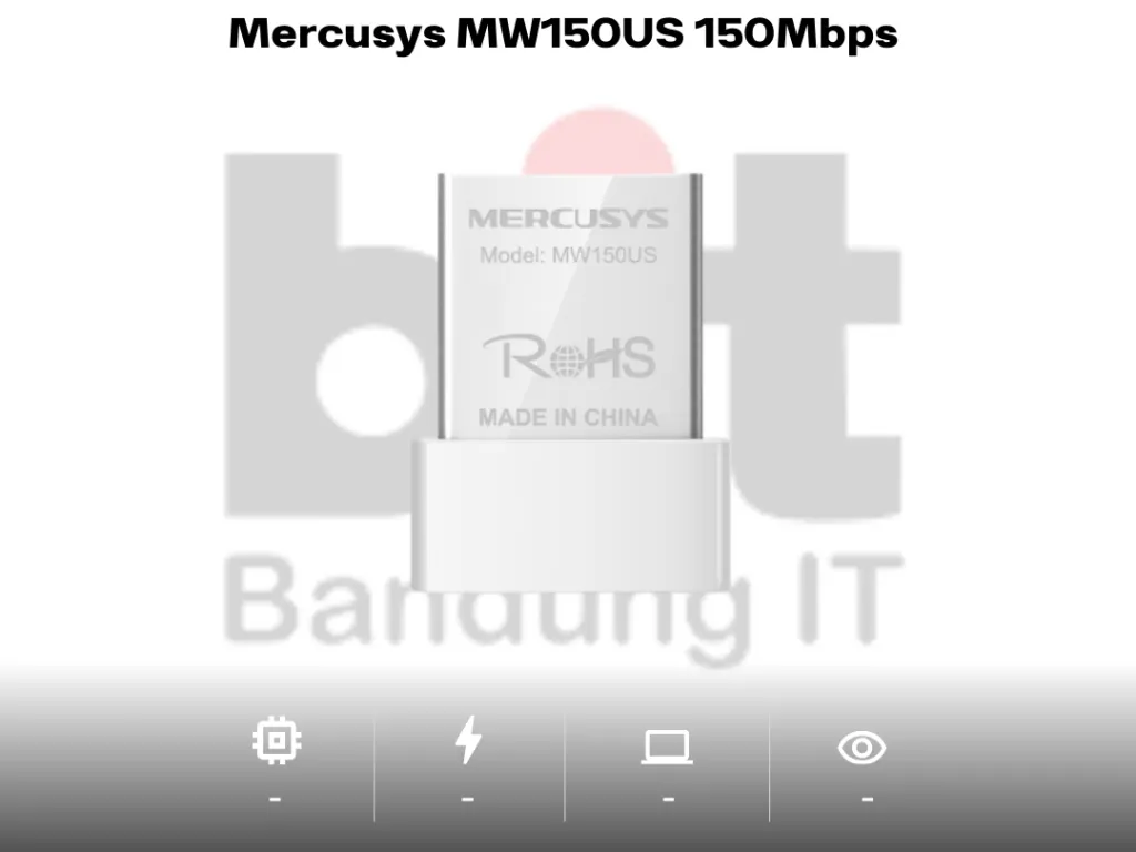 Mercusys MW150US 150Mbps Nano USB Wireless Adapter | iklanova.com