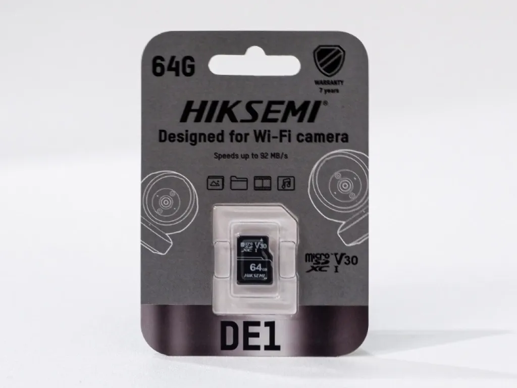 MICRO SD CARD HIKVISION SILVER MEMORY HIKVISION MEMORY CARD 64GB | iklanova.com