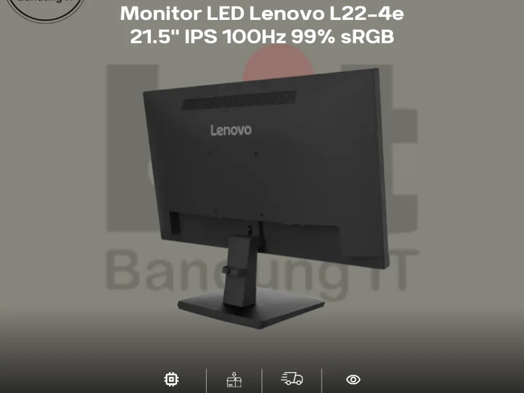 Monitor LED Lenovo L22-4e 21.5" IPS 100Hz 99% sRGB | iklanova.com