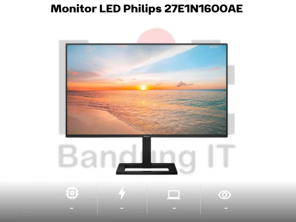 Monitor LED Philips 27E1N1600AE IPS QHD 27 Inch | iklanova.com