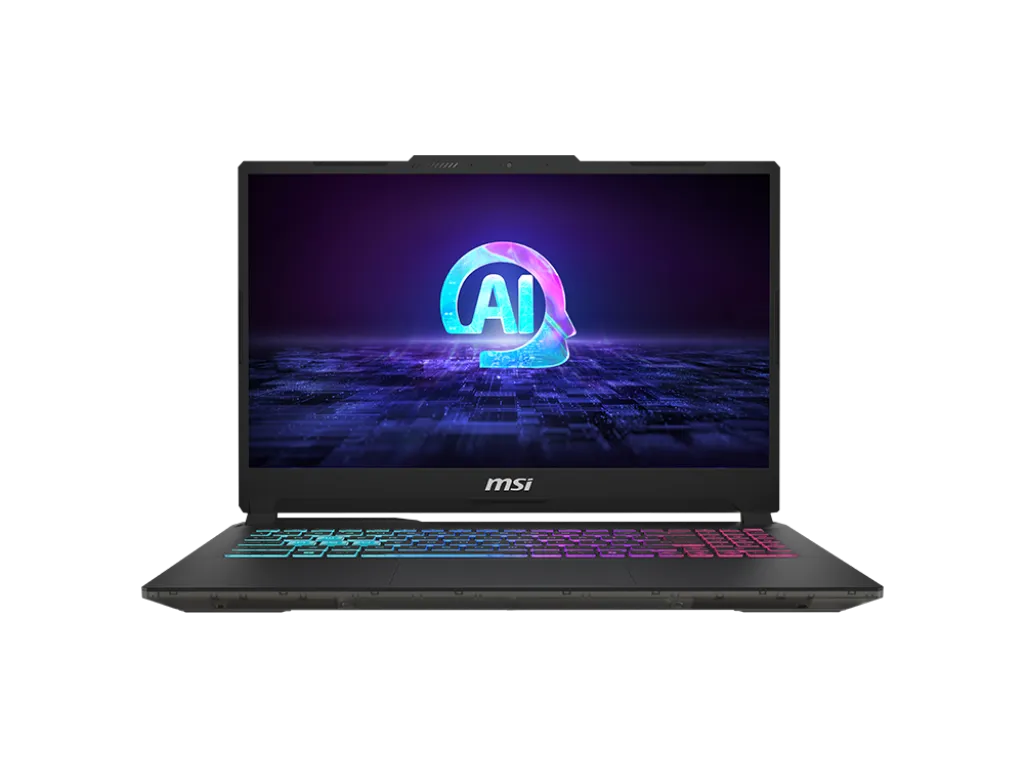 MSI Cyborg 15 AI A1VEK-246 Core Ultra 5 135H RTX4050 16GB 512GB 15.6 Inch Full HD IPS 144Hz 4-Zone RGB Key | iklanova.com