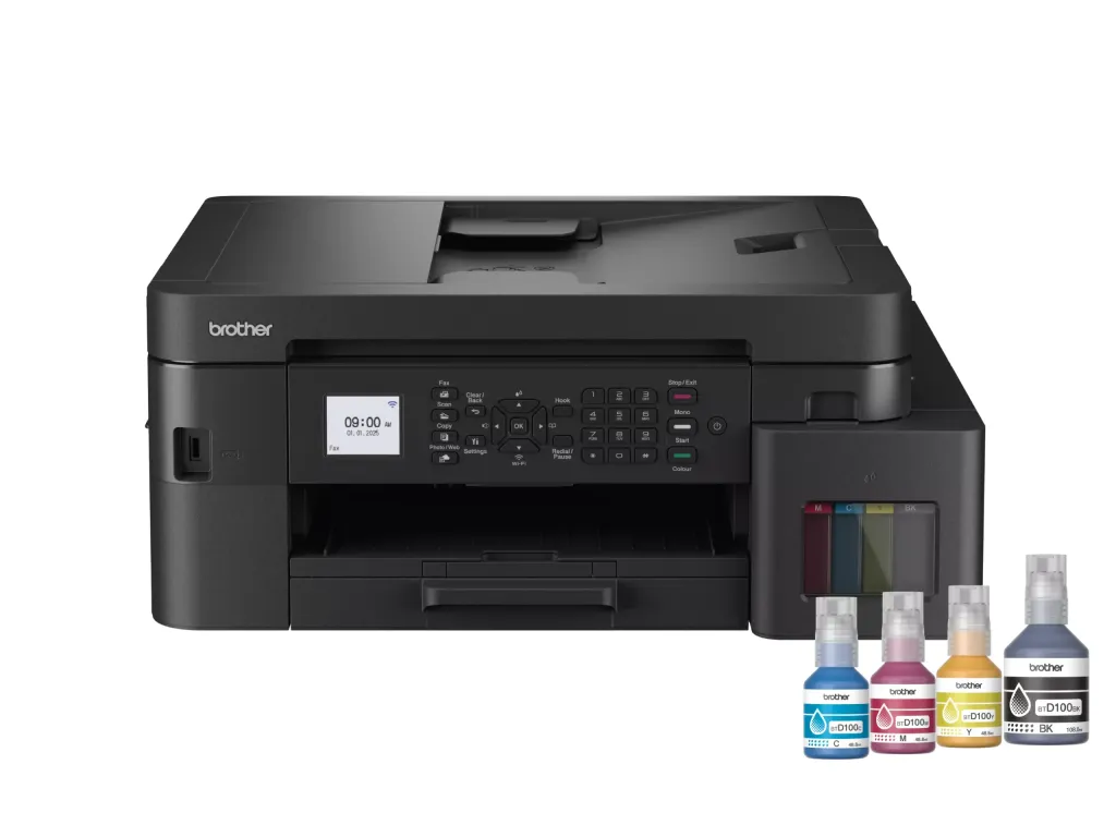 Printer Brother InkTak MFC-T930DW Multifunctions Print Scan Copy Duplex Wireless Ink Tank All-In-One WiFi ADF A4 Bergaransi New | iklanova.com
