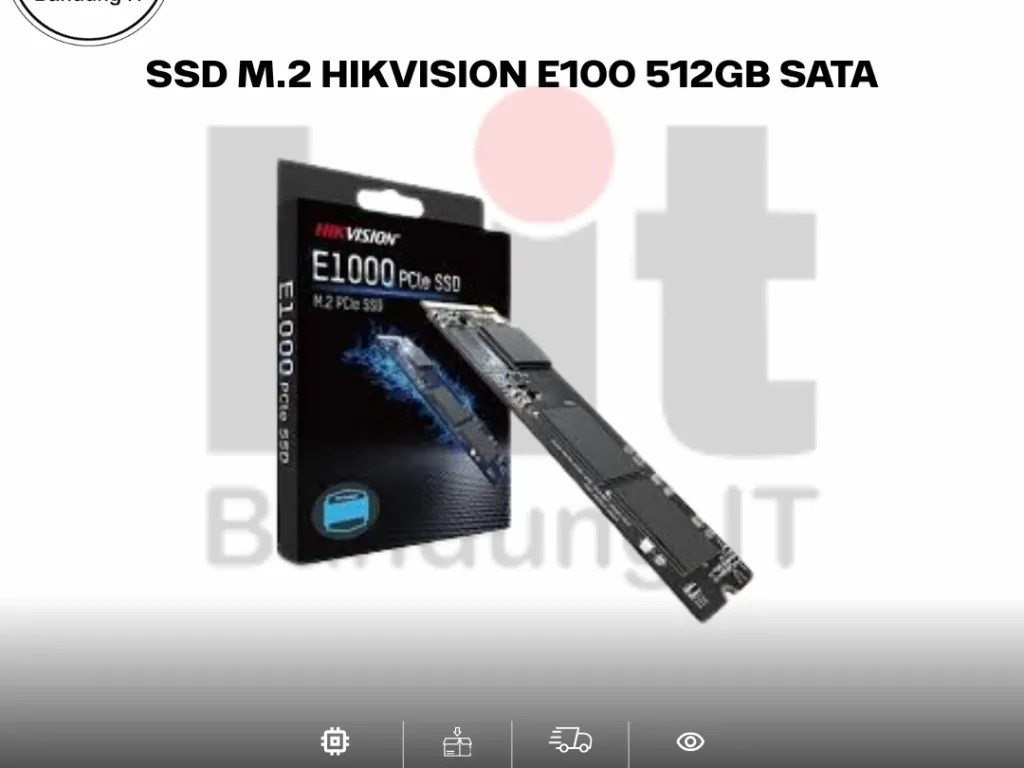 SSD M.2 HIKVISION E100 512GB SATA | iklanova.com