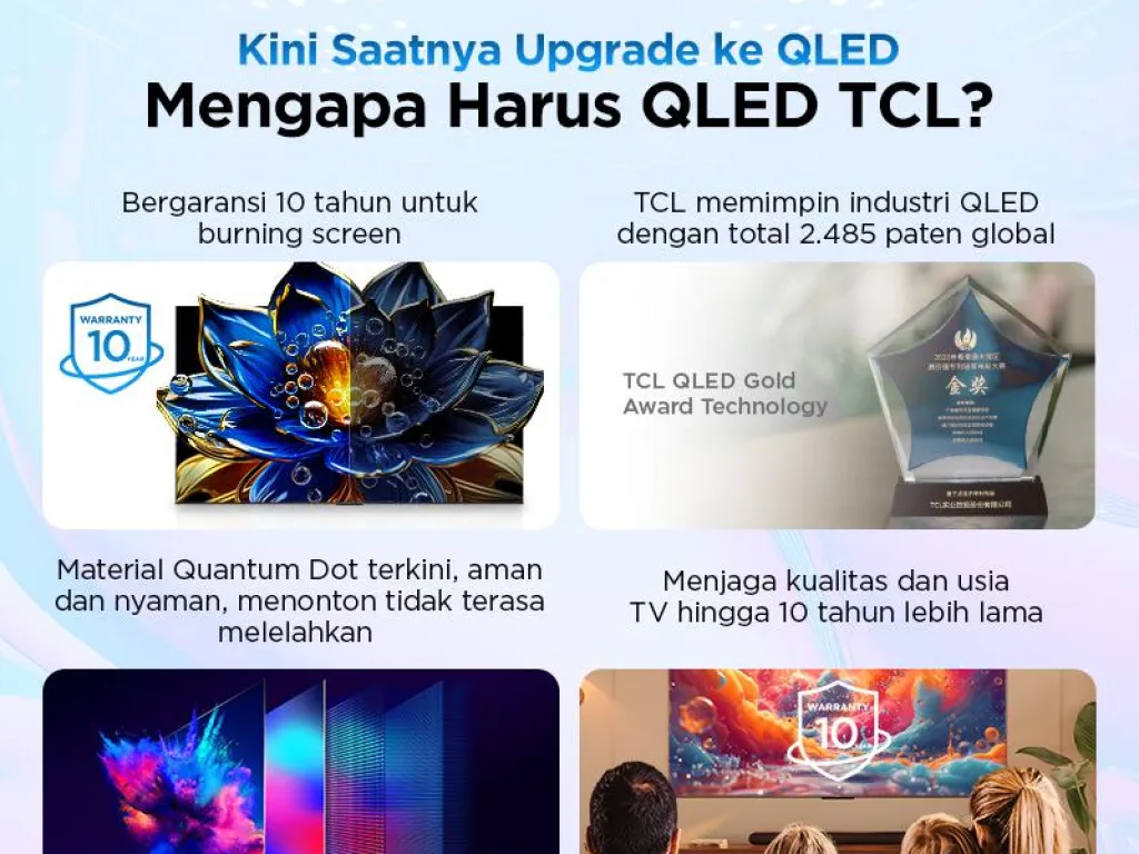 TCL 43V5C LED TV 43 Inch Google TV AiPQ Processor Dolby Audio Bezel-less 2025 Baru Garansi Resmi | iklanova.com