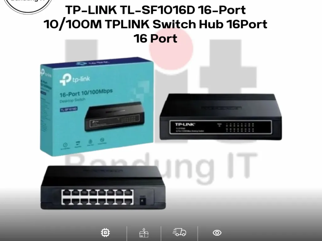 TP-LINK TL-SF1016D 16-Port 10/100M TPLINK Switch Hub 16Port 16 Port | iklanova.com