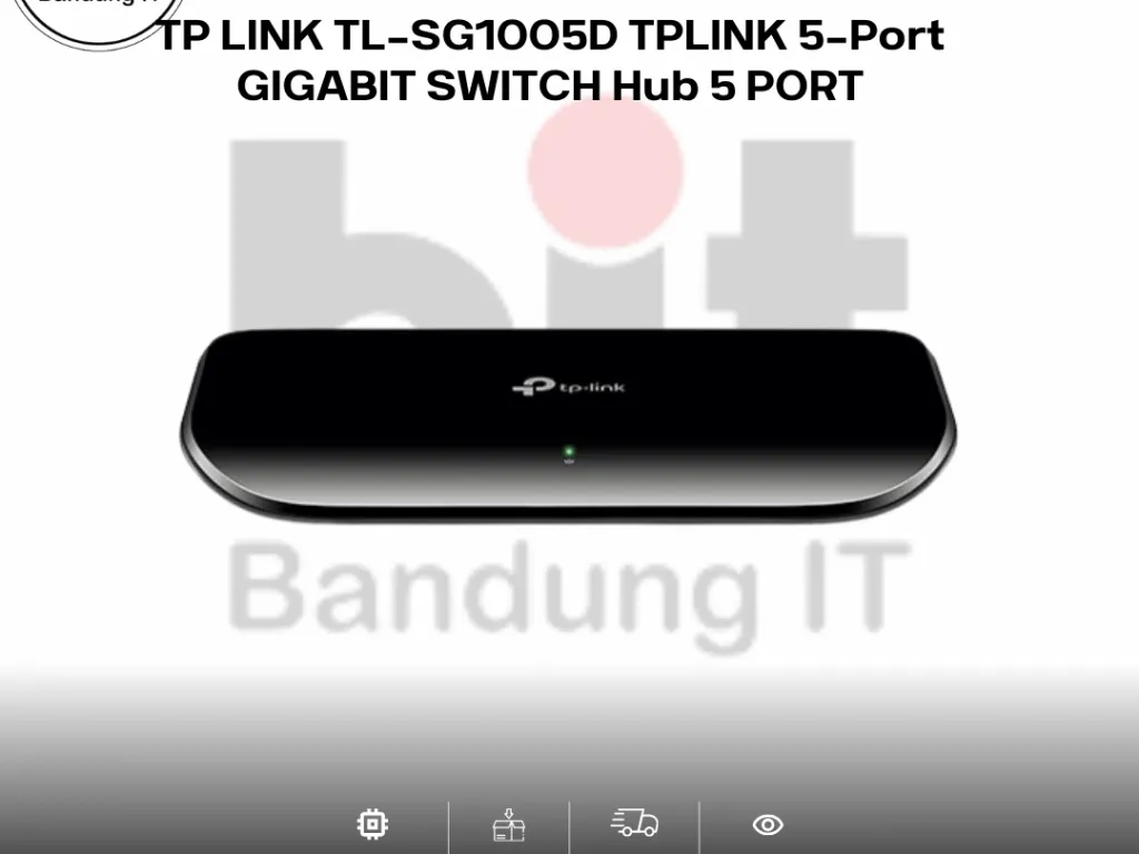 TP-LINK TL-SG1005D TPLINK 5-Port GIGABIT SWITCH Hub 5 PORT | iklanova.com