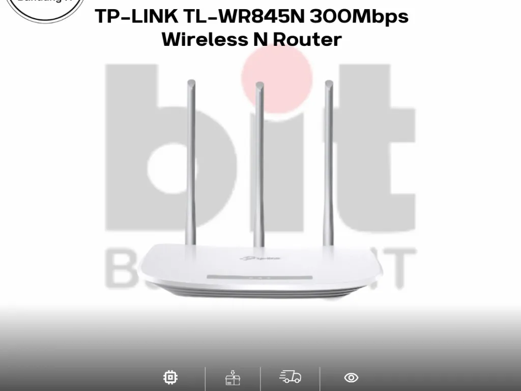 TP-LINK TL-WR845N 300Mbps Wireless N Router | iklanova.com