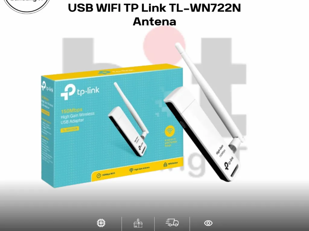 TP-Link USB WIFI TL-WN722N Antena | iklanova.com