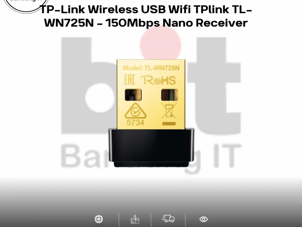 TP-Link Wireless USB Wifi TPlink TL-WN725N - 150Mbps Nano Receiver | iklanova.com