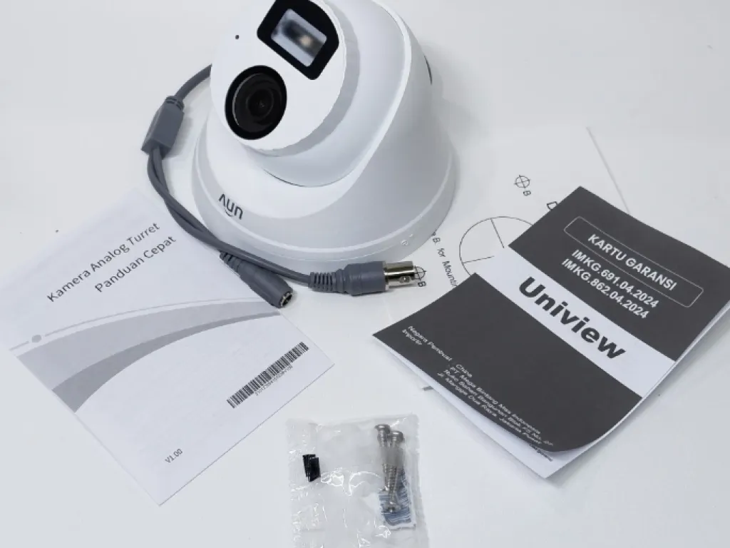 UNIVIEW UAC-T112-AF28(40)-W 2MP ColourHunter Fixed Turret Analog Cam | iklanova.com