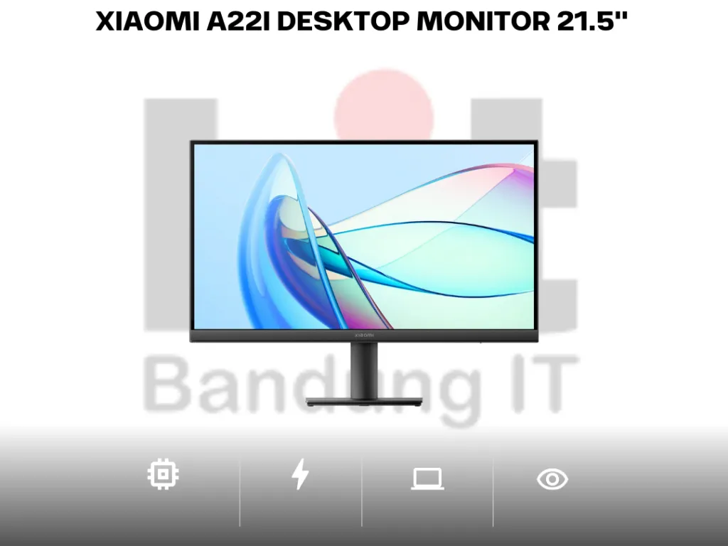 XIAOMI A22I DESKTOP MONITOR 21.5" FHD VA 99% SRGB 75HZ FLAT 3Y WARRANTY | iklanova.com